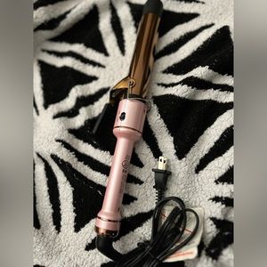 Trubeauty Pink Curling Iron